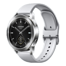 再降价、7号：小米 Xiaomi Watch S3 蓝牙版 智能手表 47mm 银色 氟橡胶表带483.69元