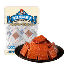 需首购：好巴食 平江风味南溪酱干 卤香味190g/袋 （约20小包）4.61元包邮（需试用）