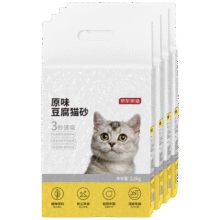 京东百亿补贴：京东京造 原味豆腐猫砂2.6kgx4包61.44元（需领券）