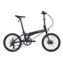 大行（DAHON）D8折叠自行车20英寸8速超轻铝合金线碟刹成人男女运动单车KBA083 亮黑【暴龙接头】2878元