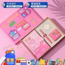 德国 Duke 公爵 D281 未来可期笔记本钢笔套装 赠墨囊20只+毛绒笔袋+手提袋45元包邮