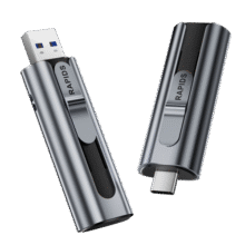 海康威视（HIKVISION）512GB USB3.2 Type-C双接口高速固态U盘S560 读速560MB/s 华为苹果Iphone16手机电脑通用移动优盘279元 (月销1w+)