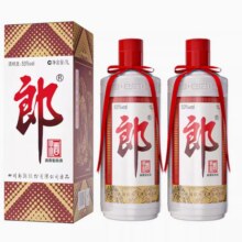 LANGJIU 郎酒 郎牌郎酒普朗 53%vol 酱香型白酒 1L*2瓶 双支装621元（需领券）