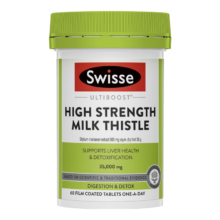 Swisse 斯维诗 高浓度奶蓟草护肝片 60粒125.36元（需领券，合62.68元/件）