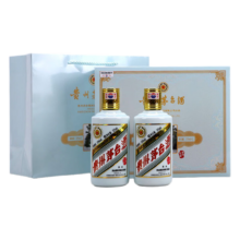 plus会员：茅台 生肖 癸卯兔年 酱香型白酒 53度 375ml*2 礼盒装