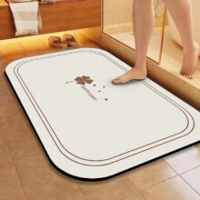 京喜自营 吸水防滑地垫 50X80CM 2件8.43元（买一送一折4.25元/件）