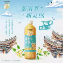 Suntory 三得利 茶清萃 无糖枇杷花白茶 500ml*15瓶新低43.83元包邮（2.9元/瓶）