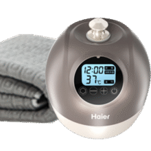 海尔（Haier） 水暖电热毯双人 四季家用秋冬恒温褥子床垫水循环除螨除湿 HBC-B106 竹炭纤维抑菌1.5*2m621元