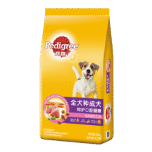 宝路（Pedigree) 成犬狗粮全犬种通用泰迪金毛拉布拉多 鸡肉味10kg278元
