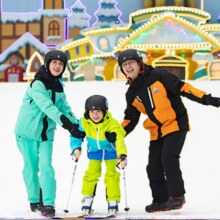 618夏日避暑套餐 热雪奇迹8城通兑-酒店2晚连住含早+双人滑雪974元起