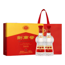 plus会员：剑南春 水晶剑 52度 558ml*2瓶 双支礼盒 浓香型白酒829.02元（需领券）
