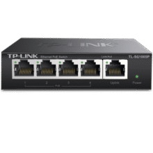 普联（TP-LINK） 5口千兆PoE交换机 4口PoE非网管交换机 监控网络网线分线器 企业级交换器 分流器 TL-SG1005P249元 (月销1000+)