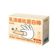 需试用：优谷说乳清蛋白棒健身能量解馋代餐0轻低零食品威化饼干草莓味126g4.9元