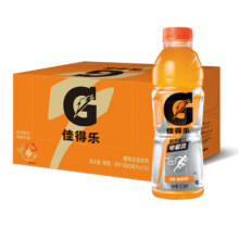 PLUS会员：佳得乐 pepsi 百事 佳得乐 GATORADE 橙味运动饮料600ml*15瓶  *4件154.9元合38.73元/件