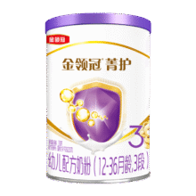 伊利金领冠菁护A2【高量乳铁蛋白】幼儿配方奶粉3段130g(1-3岁)FF19.9元