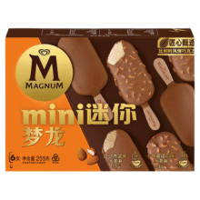 梦龙黑巧冰淇淋雪糕口味任选144.87元（合28.97元/件）