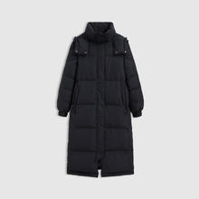 Gap 极限凑单！立领连帽长款羽绒服纯色简约保暖外套券后218.49元