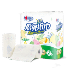 心相印厨房用纸卷筒擦油纸食品级家用厨纸吸油去污吸水加厚厨房专用纸巾 75节8卷/箱32.9元