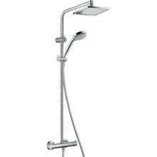 汉斯格雅（Hansgrohe） 柯洛梅达240淋浴管恒温大顶喷淋浴花洒套装杆长约1米 267792589元 (券后省160)