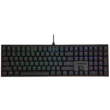 CHERRY樱桃 MX10.0 机械键盘 有线键盘 游戏键盘 RGB灯效 超薄机身 合金外壳 黑色 MX LP轴 礼物1299元