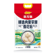 金龙鱼 精选内蒙平原雪花粉 10kg 5kg*2箱装35.4元（85.4元+返50元超市卡）