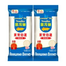 金龙鱼劲道早饭夜宵挂面1kg×2袋12元