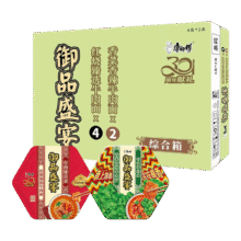 康师傅方便面 御品盛宴 香菜香辣 红烧170*6盒 整箱装泡面 有肉臻看中90.63元（合45.32元/件）