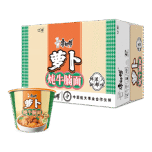 康师傅 方便面 经典萝卜牛腩桶面112g*12 泡面整箱速食 方便食品74.86元2件（需领券，合37.43元/件）
