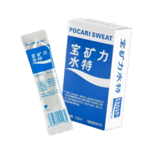 宝矿力水特 粉末冲剂 运动健身饮料 8包 3盒36.9元