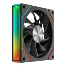澳申 棱镜 7Pro 智能温控PWM ARGB神光同步 12cm电脑机箱风扇 可装水冷散热器 棱镜7Pro黑色(单只装) 正叶券后5元