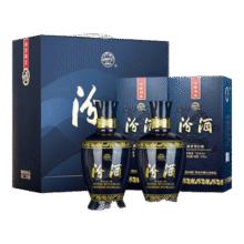 汾酒 蓝汾清香型白酒53度475ml*2瓶 (53度仿蓝瓷)礼盒装229元 (月销5000+)