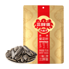 需首购、京东PLUS:三胖蛋 瓜子 175克9.71元（需领券）