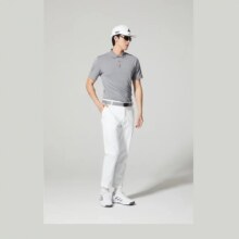 10点：adidas 气质简约舒适百搭透气休闲男子高尔夫短袖129元