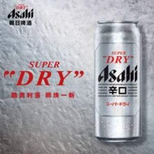 Asahi 朝日 超爽啤酒 500mL*12罐59.9元包邮（4.99元/罐）