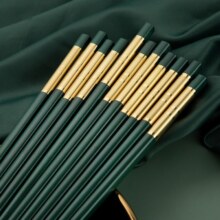 拾画 抗菌合金筷 银离子抗菌筷子10双装 27cm17.96元（需领券）