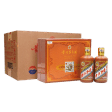 茅台生肖纪念 甲辰龙年 酱香型白酒 53度 375ml*2瓶*4盒 整箱装13819.4元（需plus会员，需领券）