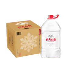 农夫山泉长白山天然矿泉水5L*4桶 整箱装