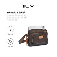 TUMI 途明 DFO FREMONT 男士斜挎包休闲通勤弹道尼龙斜挎包 深棕色券后725.2元