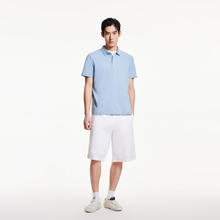 杰克琼斯 夏季商务休闲POLO衫 C40雾蓝色券后91.4元