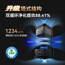 华为智选 IAM智能消毒空气净化器X5【增强版】星耀灰5574.2元