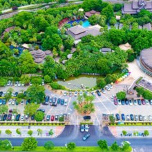 美团【鱼疗+水果+平日票】日月谷温泉渡假村温泉票188元