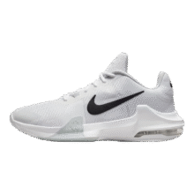 再降价、PLUS会员：耐克NIKE 男子篮球鞋AIR MAX IMPACT 4缓震实战运动鞋DM1124-100 白295.81元包邮