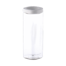 茶花（CHAHUA）塑料储物罐密封罐收纳罐保鲜盒杂粮罐 厨房储物冰箱收纳盒 【2件套】550ML+1200ML17.8元