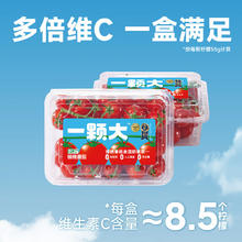 一颗大 红樱桃番茄串 418g*2盒券后10.66元