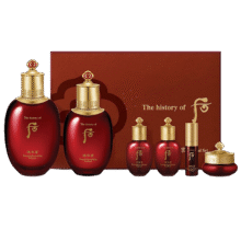 后（The history of Whoo）后套装水乳霜套盒津率享天气丹拱辰享水妍女护肤品礼盒节日礼物 津率享水乳6件套【紧致修复】265元