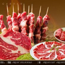 玫瑰花园自助烤肉 单人自助烤肉（周六日法定节假日用餐2小时，其余3小时）99元