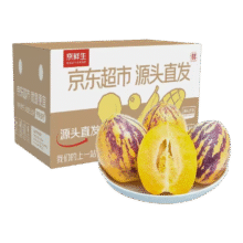plus会员:京鲜生 甘肃人参果 净重3斤 单果100g+ 生鲜水果 源头直发12.71元（微信省钱卡9.71）
