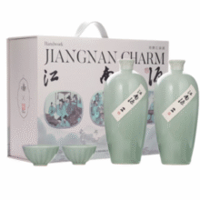 塔牌 江南源 绍兴黄酒 半干型冬酿花雕酒500mL*2瓶礼盒装￥183.20