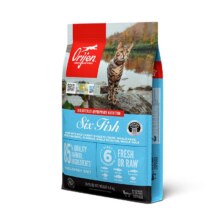 Orijen原始猎食渴望六种鱼猫粮504.45元（需领券）
