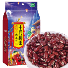 首购：十月稻田 赤小豆 2斤 杂粮 长粒赤小豆 粗粮 真空装 大米伴侣 粥米搭档15.2元